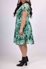 Picture of CURVY GIRL FLARED LACE DRESS